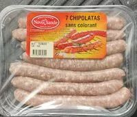 Mängden socker i Chipolatas NovoViande