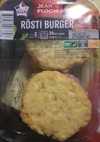 Mängden socker i Rösti Burger