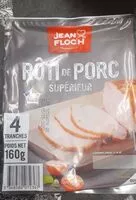 Mängden socker i Rôti de porc