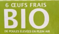 Mängden socker i 6 œufs bio Drôme Ardèche de poules élevées en plein air issus de l'agriculture biologique