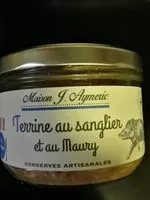 Mängden socker i Terrine au sanglier et au Maury