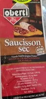 Mängden socker i Saucisson sec
