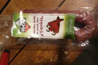 Mängden socker i Saucisse seche de foie OBERTI