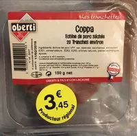 Mängden socker i Coppa