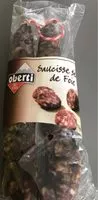 Mängden socker i Saucisse de foie