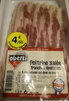 Mängden socker i Poitrine salée