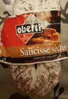 Mängden socker i Saucisse sèche pur porc