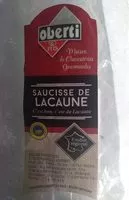 Mängden socker i Saucisse de Lacaune