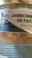 Mängden socker i Jambonneau de pays