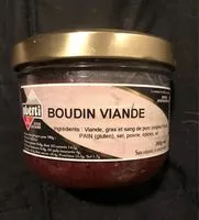 Mängden socker i Boudin viande