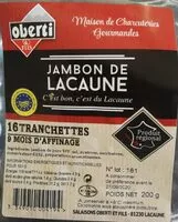 Mängden socker i Jambon de lacaune