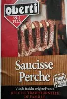 Mängden socker i Saucisse Perche Oberti
