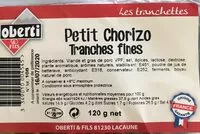 Mängden socker i Chorizo