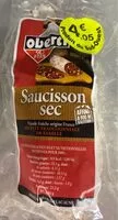 Mängden socker i Saucisson sec