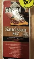Mängden socker i Saucisson sec