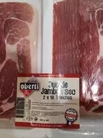 Mängden socker i Jambon sec