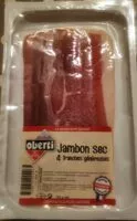 Mängden socker i Jambon sec 4 tranches généreuses