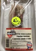 Mängden socker i Poitrine séchée