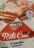 Mängden socker i Rôti cuit