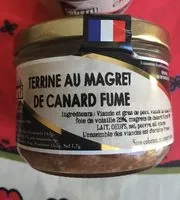 Mängden socker i Terrine au Magret de canard fumé