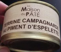 Mängden socker i Terrine campagnarde au piment d espelette