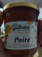 Mängden socker i Confiture de poire
