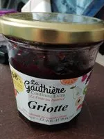 Mängden socker i Griotte