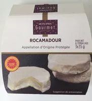 Mängden socker i Rocamadour, fromage de chèvre au lait cru, AOC