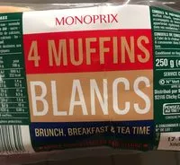 Mängden socker i Muffins blancs