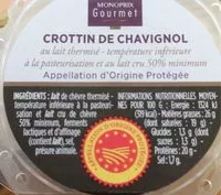 Mängden socker i Crotin de Chavignol