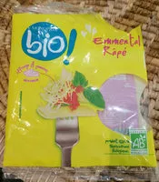 Mängden socker i Emmental râpé bio