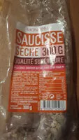 Mängden socker i Monoprix saucisse sèche