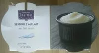 Mängden socker i Semoule au lait