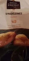 Mängden socker i 8 Madeleines nature