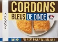 Mängden socker i Cordons Bleus de Dinde
