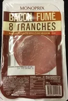 Mängden socker i Bacon fumé