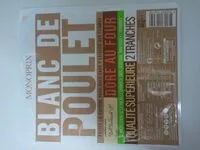 Mängden socker i Blanc de poulet doré au four