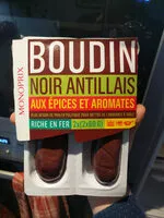 Mängden socker i Boudins noirs antillais