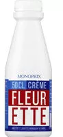Mängden socker i Crème fleurette
