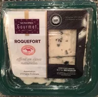 Mängden socker i Roquefort affiné en caves naturelles