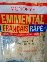 Mängden socker i Emmental Français Râpé (29 % MG)