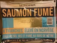 Mängden socker i Saumon fumé élevé en Norvège