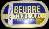 Mängden socker i Beurre tendre doux