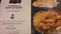 Mängden socker i Coquilles Saint Jacques à la bretonne