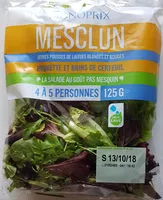 Mängden socker i Mesclun