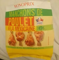 Mängden socker i Manchons de poulet à la mexicaine, rôtis au four