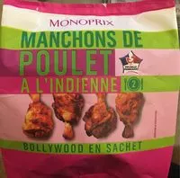 Mängden socker i Manchons de poulet à l’indienne