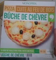 Mängden socker i Pizza cuite au feu de bois Bûche de Chèvre