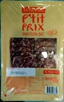 Mängden socker i Saucisson sec