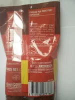 Mängden socker i Chorizo fort